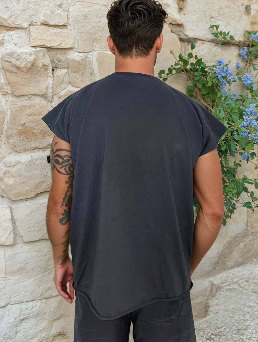 KX Thunder Palm Muscle Tee (Black)