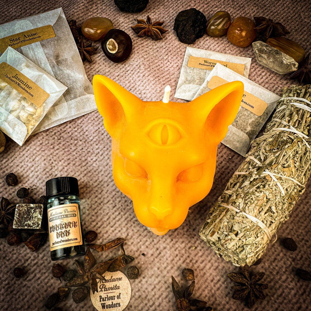 Psychic Eye Candle Spell Kit - Intuition & Psychic Abilities