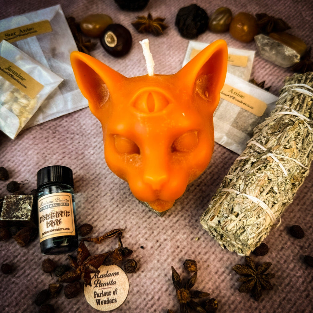 Psychic Eye Candle Spell Kit - Intuition & Psychic Abilities