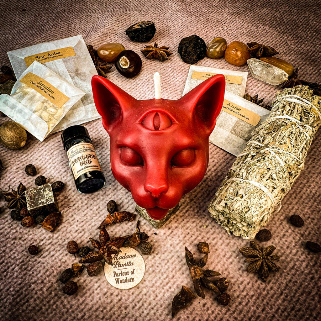 Psychic Eye Candle Spell Kit - Intuition & Psychic Abilities