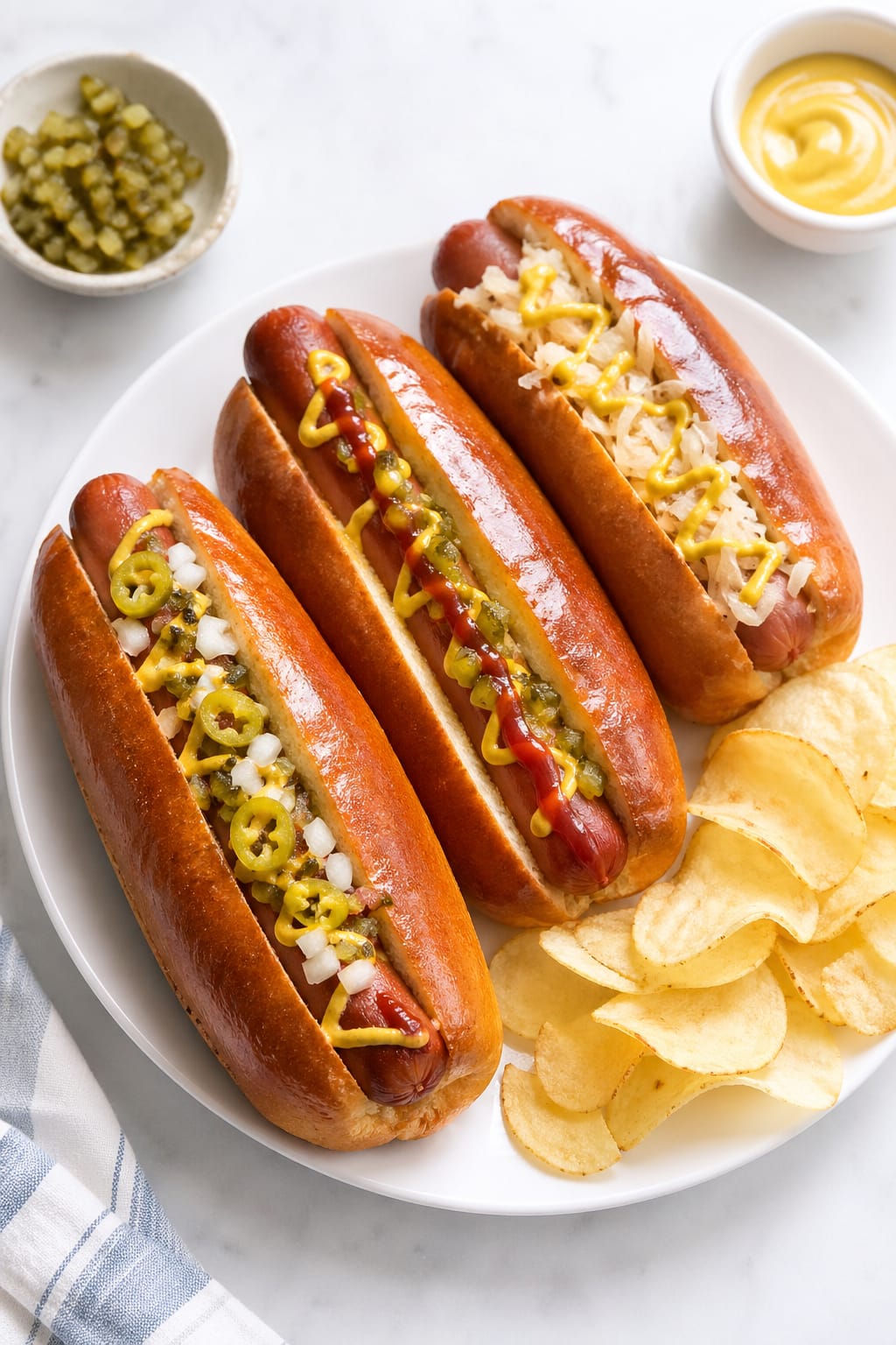 Sourdough Hot Dog Buns
