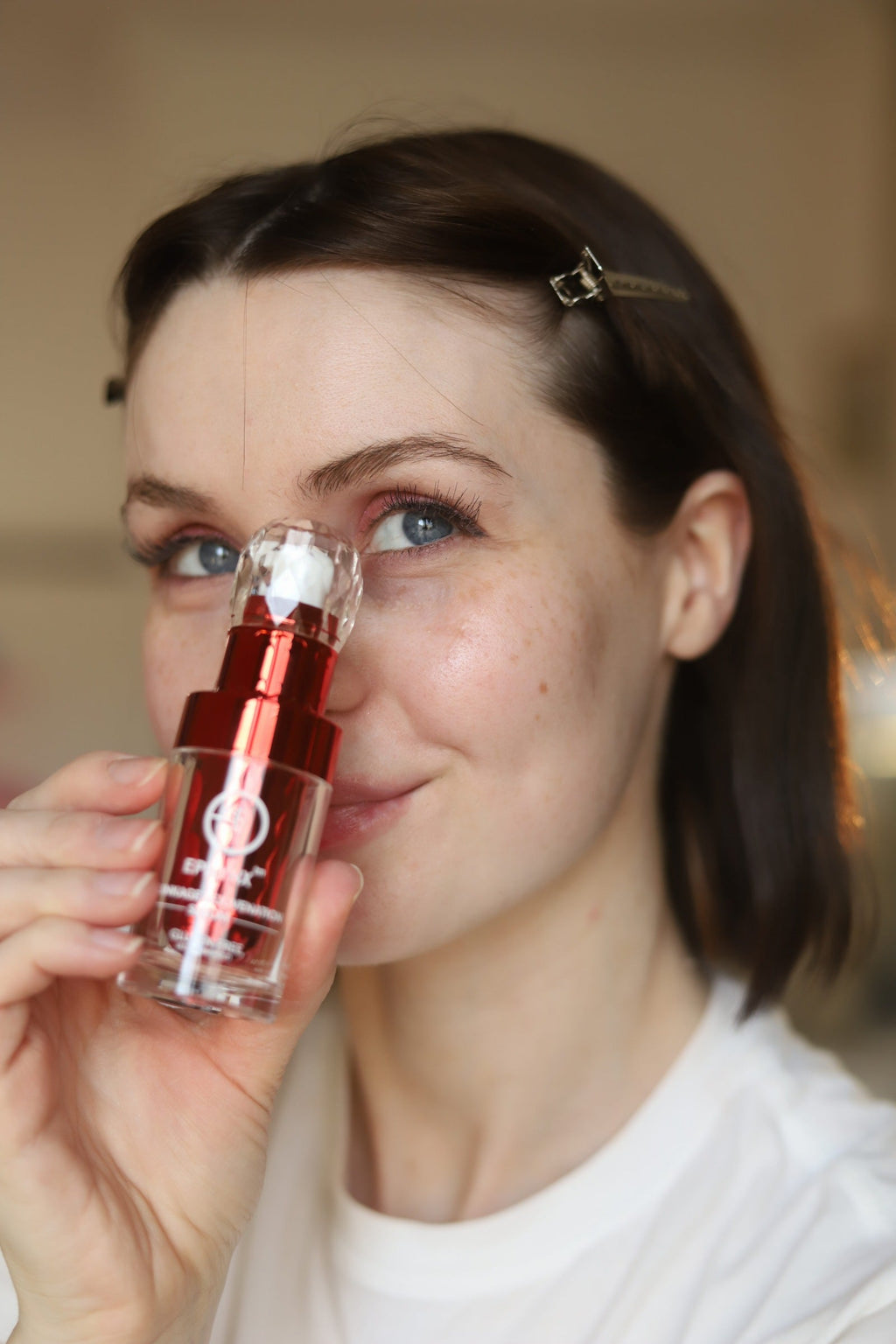 Gluten-Free Face Serum for Mature Skin – Nut-Free, Vegan Hydrating & Firming