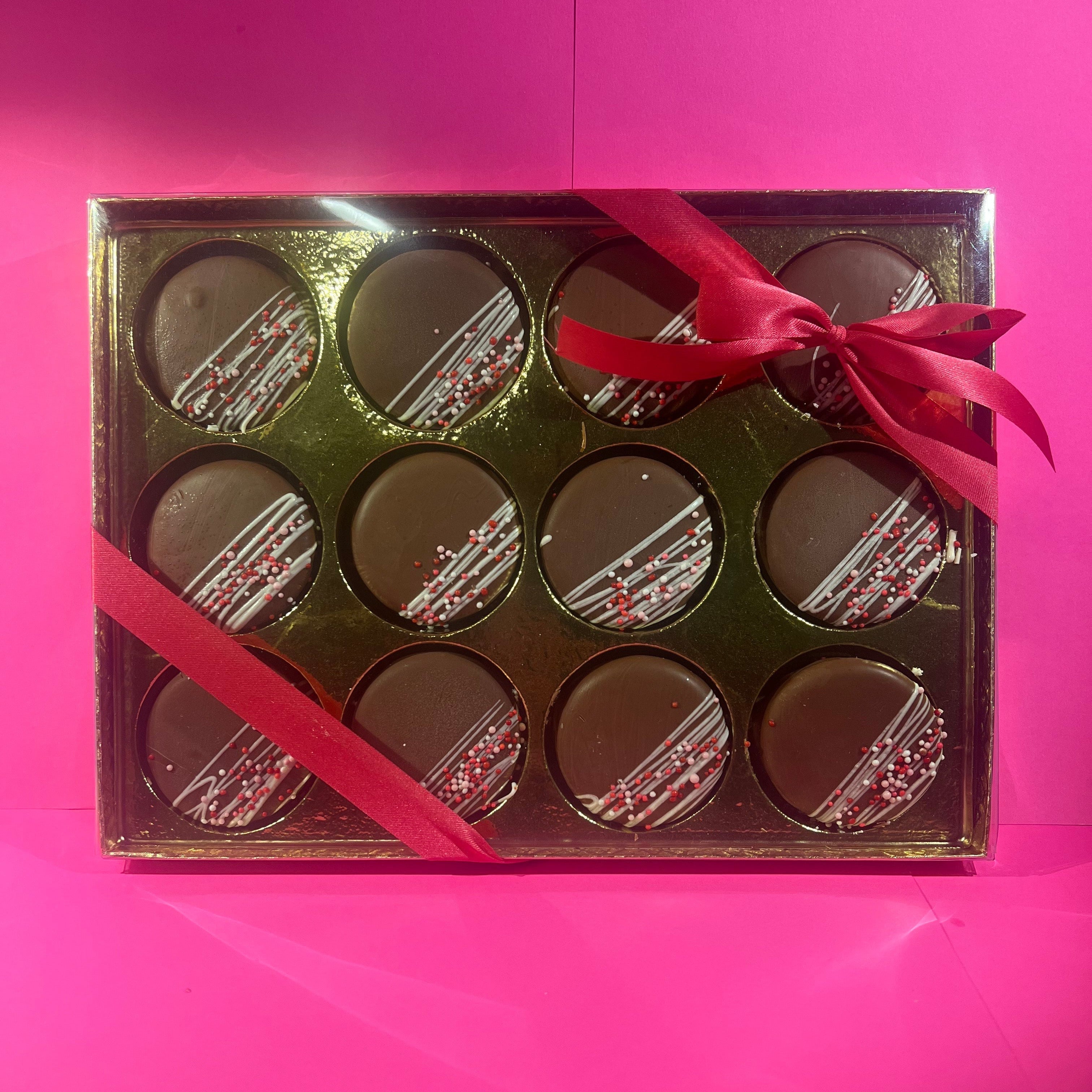 Valentine's Day Milk Chocolate Oreo Dozen Gift Pack