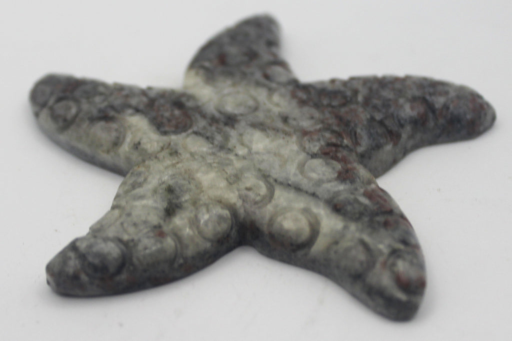 Jasper Starfish Carving – Grounding Energy & Ocean-Inspired Décor