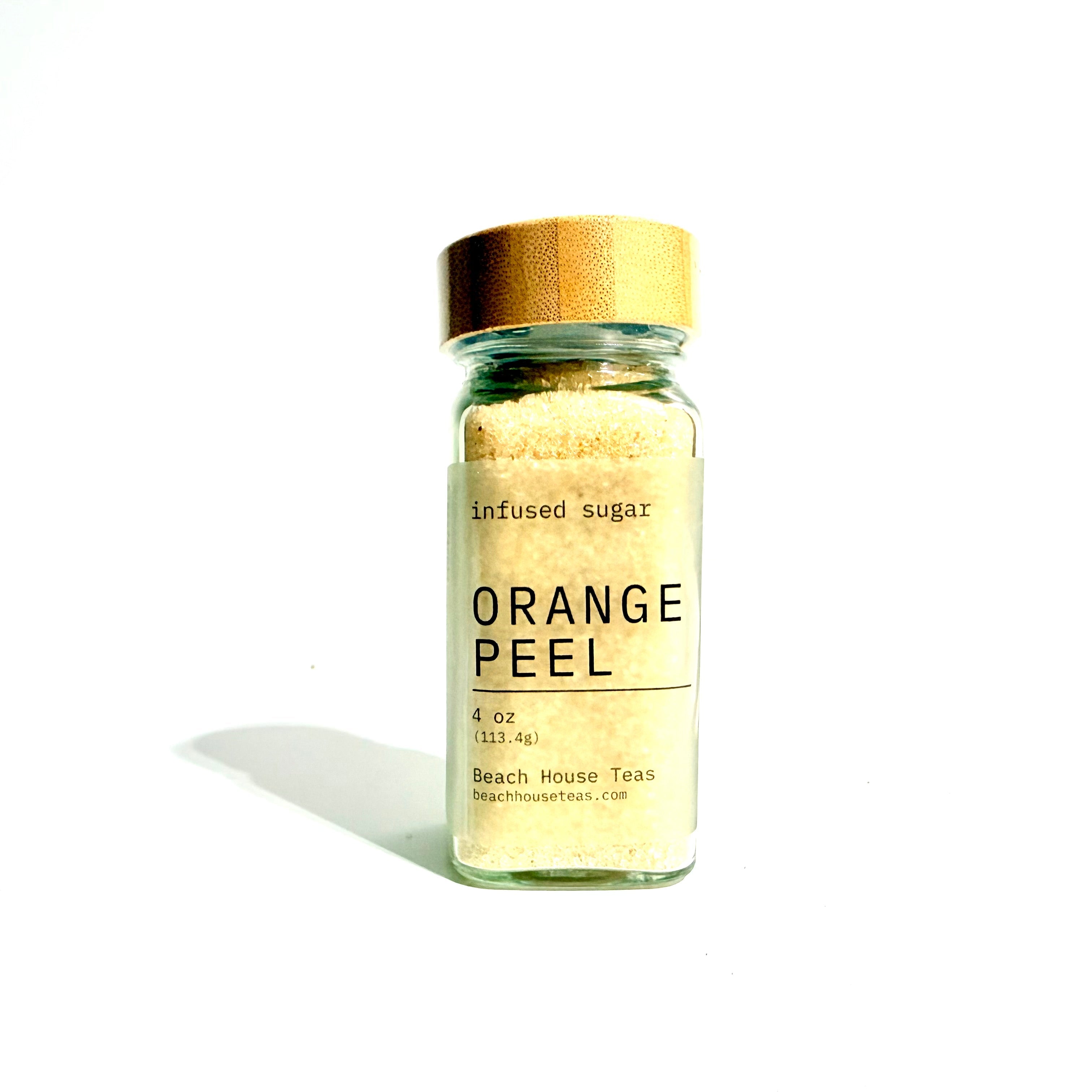 Orange Peel infused artisan culinary sugar
