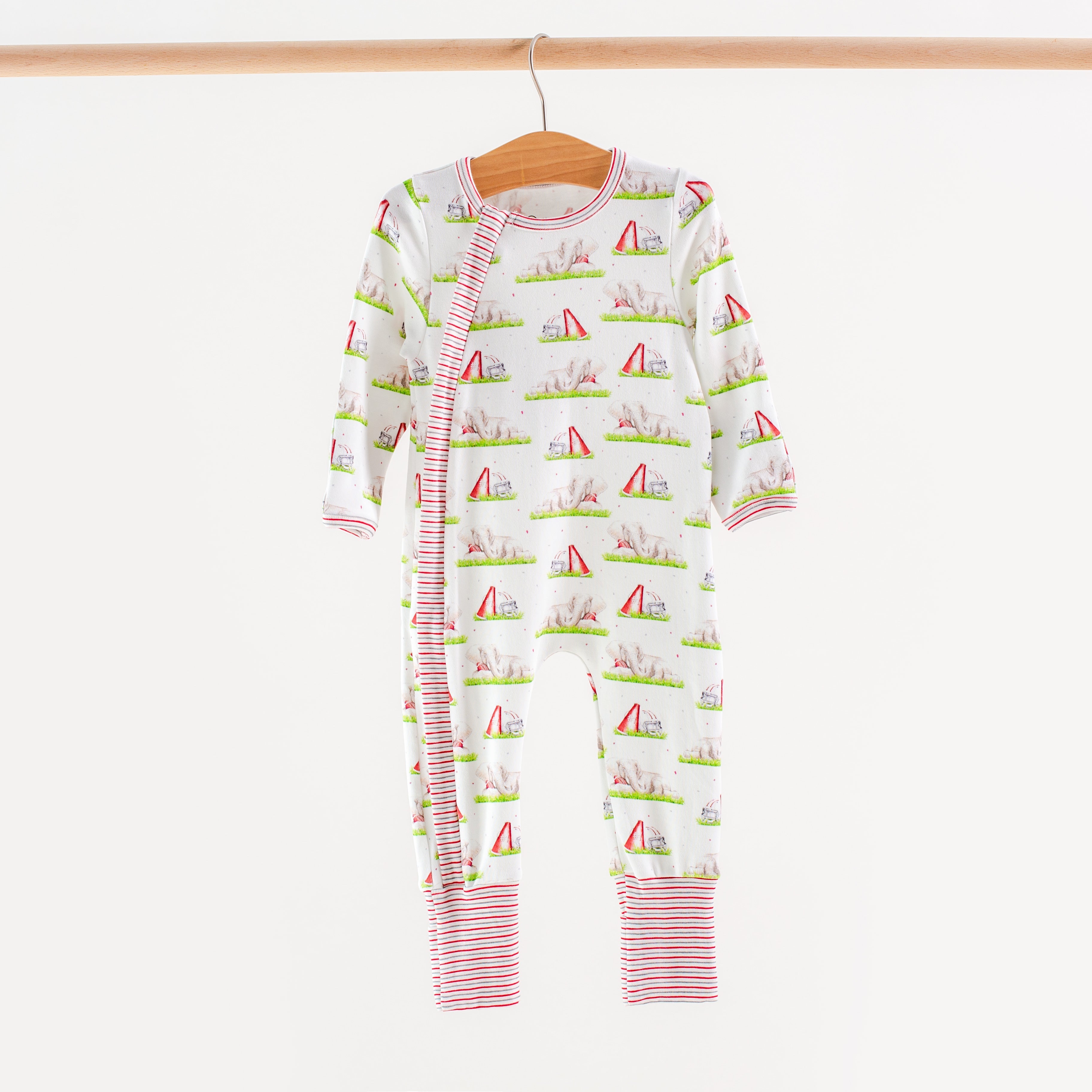 Elephant Mascot Mania Organic Cotton Kids Pajamas
