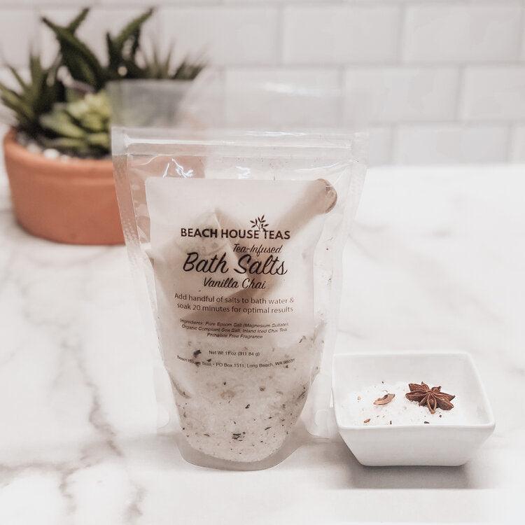 Vanilla Chai Tea-Infused Bath Salts