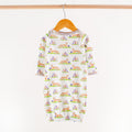Blue Tiger Mascot Mania Organic Cotton Kids Pajamas