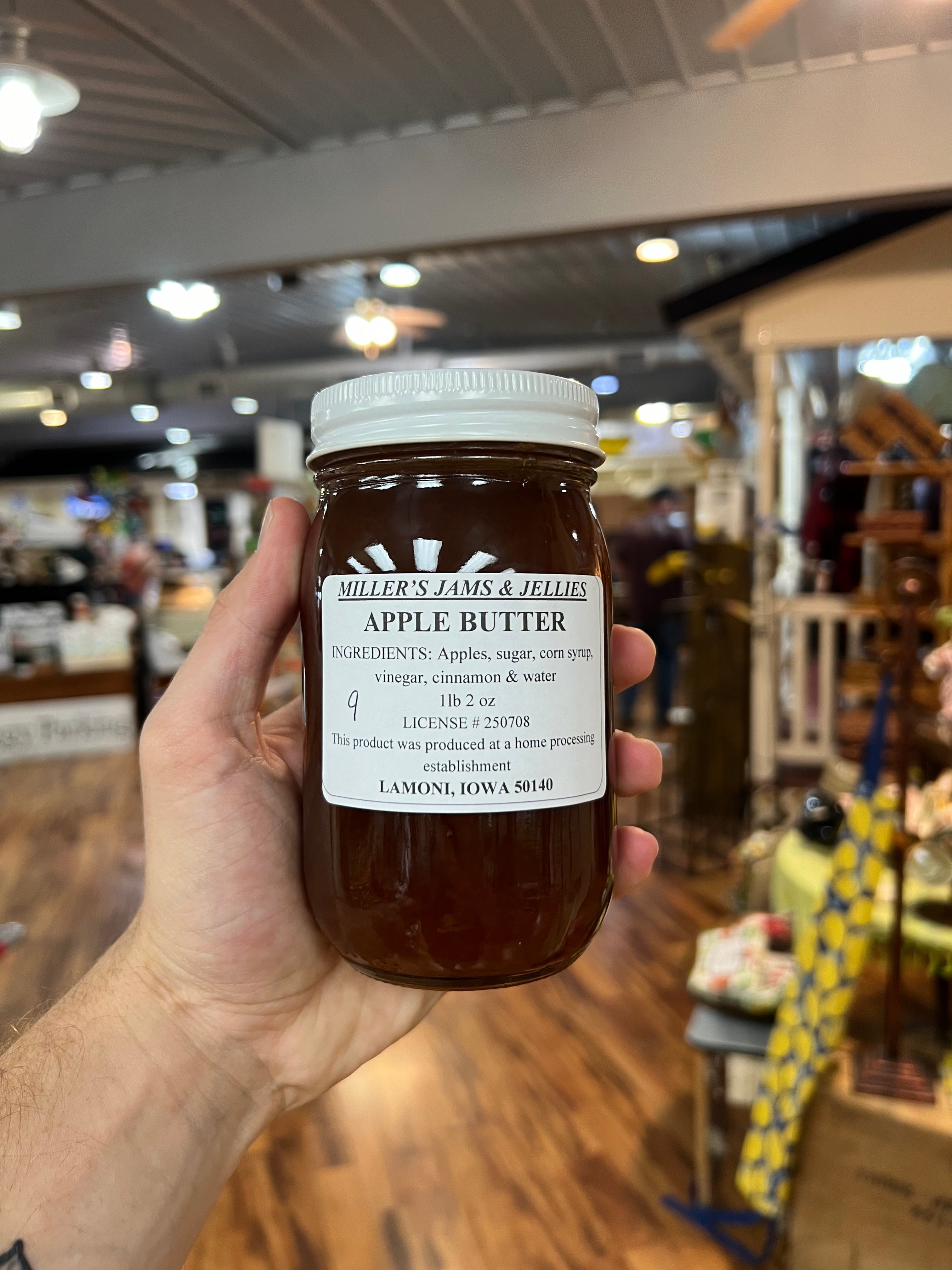 Miller’s Amish-Made Apple Butter | Local Small Batch Apple Spread