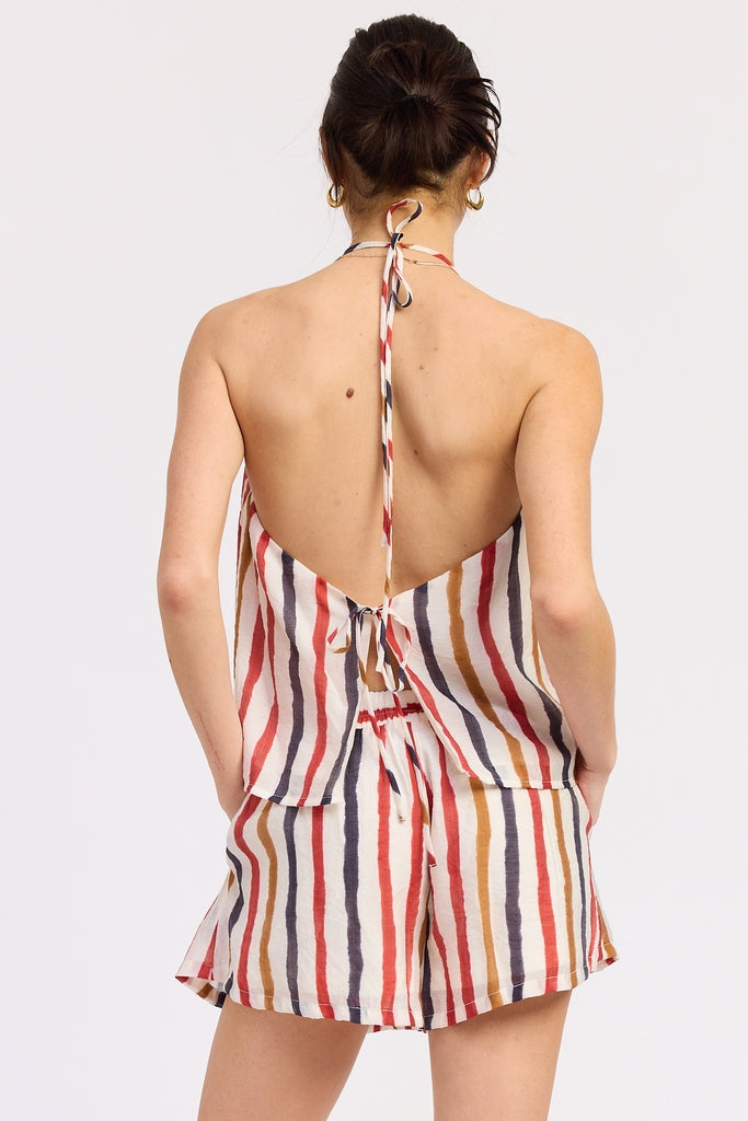 Vale Tie Top
