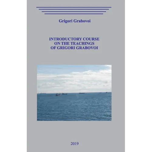 Book cover with a photograph of a calm sea and sky, featuring text about an introductory course on Grigori Grabovoi's teachings. Introductory Course on the Teachings of Grigori - Paperback