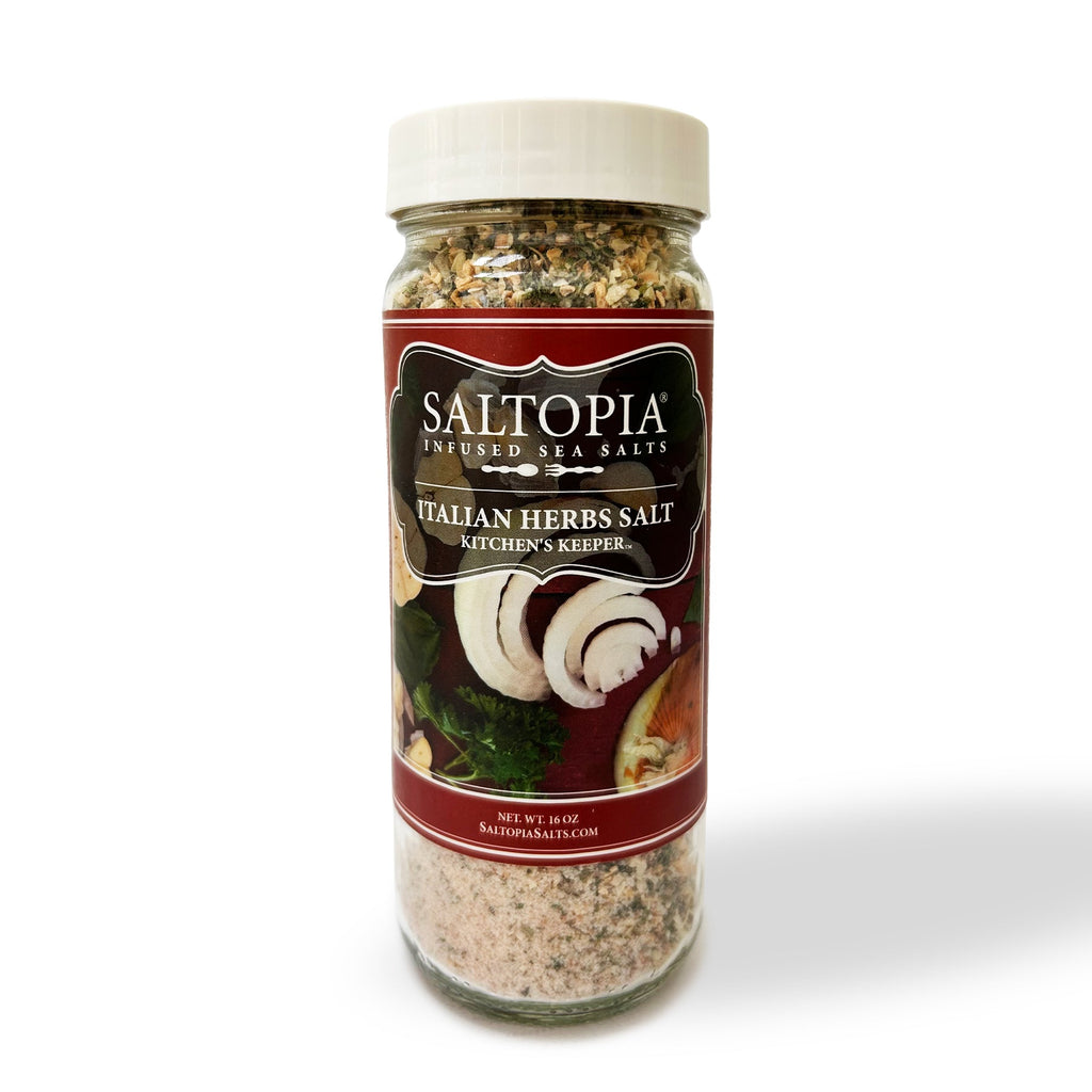 Italian Herbs & Garlic Salt: KITCHEN'S KEEPER