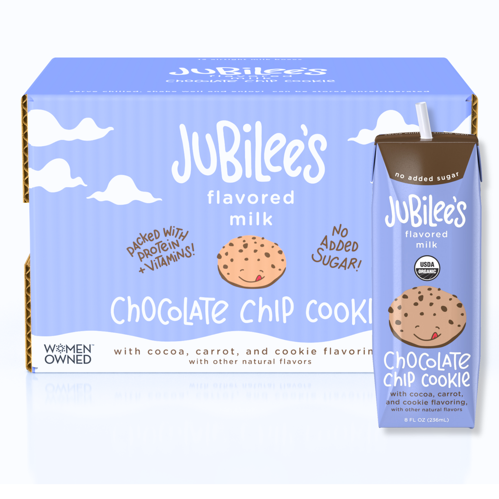 Chocolate Chip Cookie Organic Whole Milk Boxes, 12-pack