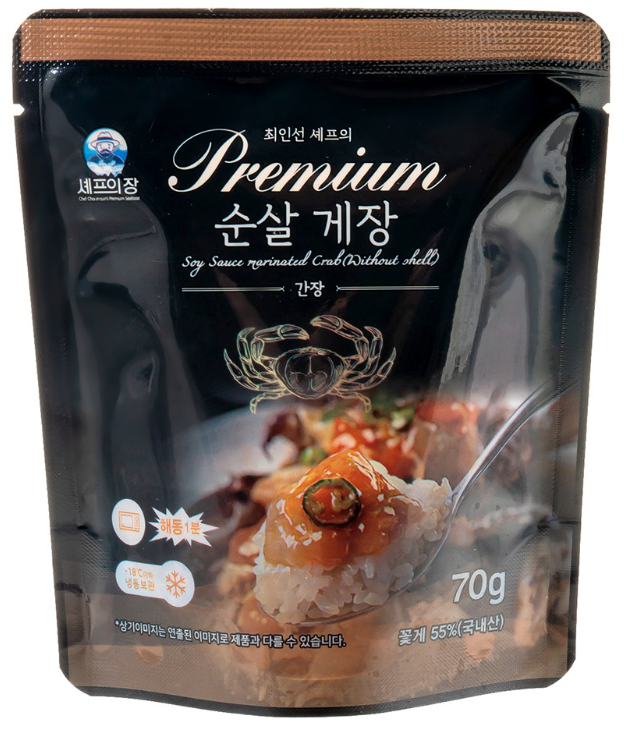 Chef’s Table] Chef Choi In-seon’s Premium Korean Boneless Soy Crab & Spicy Marinated Crab Set (70g, 2.5oz X20packs)