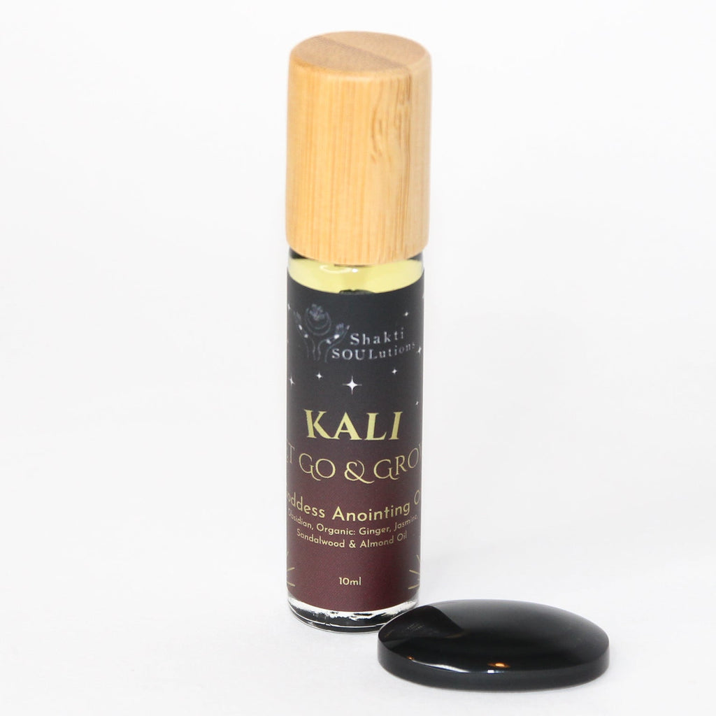 Kali Goddess Obsidian Anointing Oil - Let Go & Grow