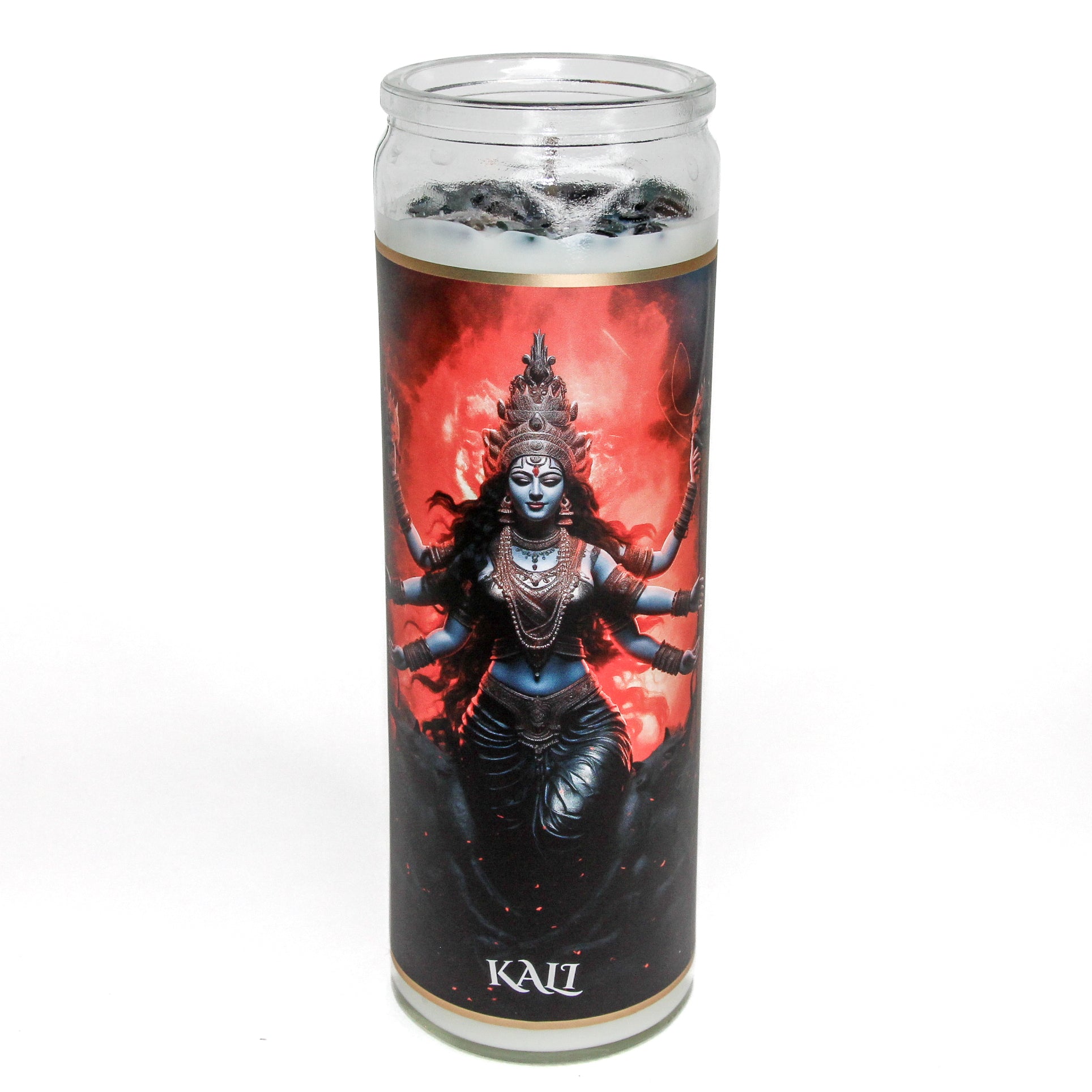 Kali Crystal Altar Candle