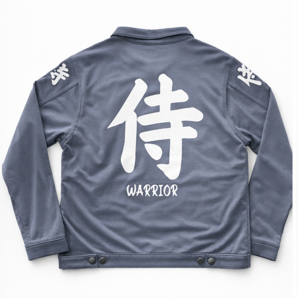 Warrior Kanji Jacket (Fossil Gray)