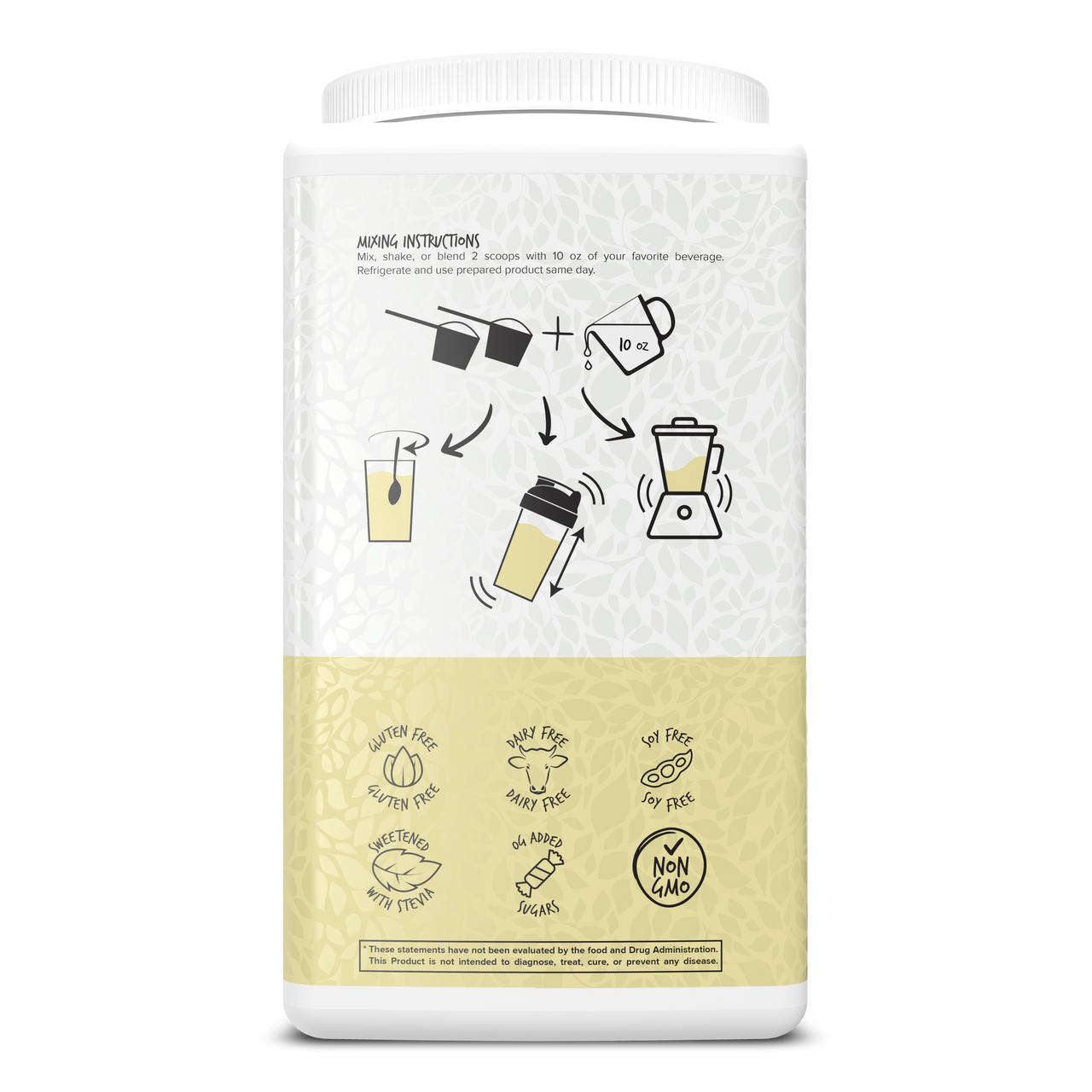 Portions Master Keto Body Protein Peptides Vanilla Cream