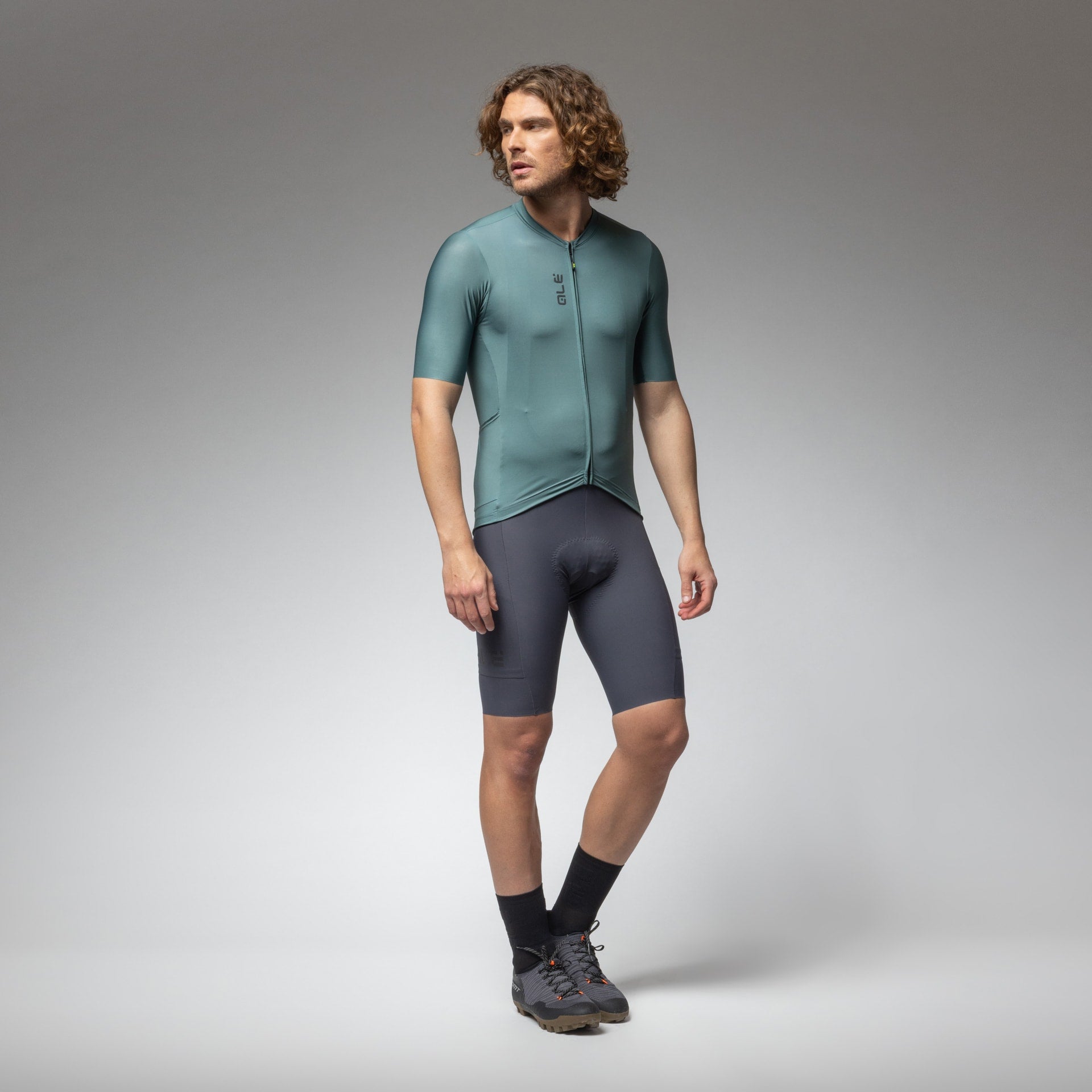 Men's Color Block Off-Road Short Sleeve Jersey
