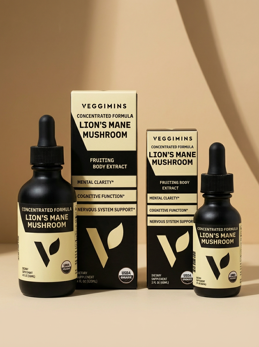 Organic Lion's Mane Mushroom, 2oz