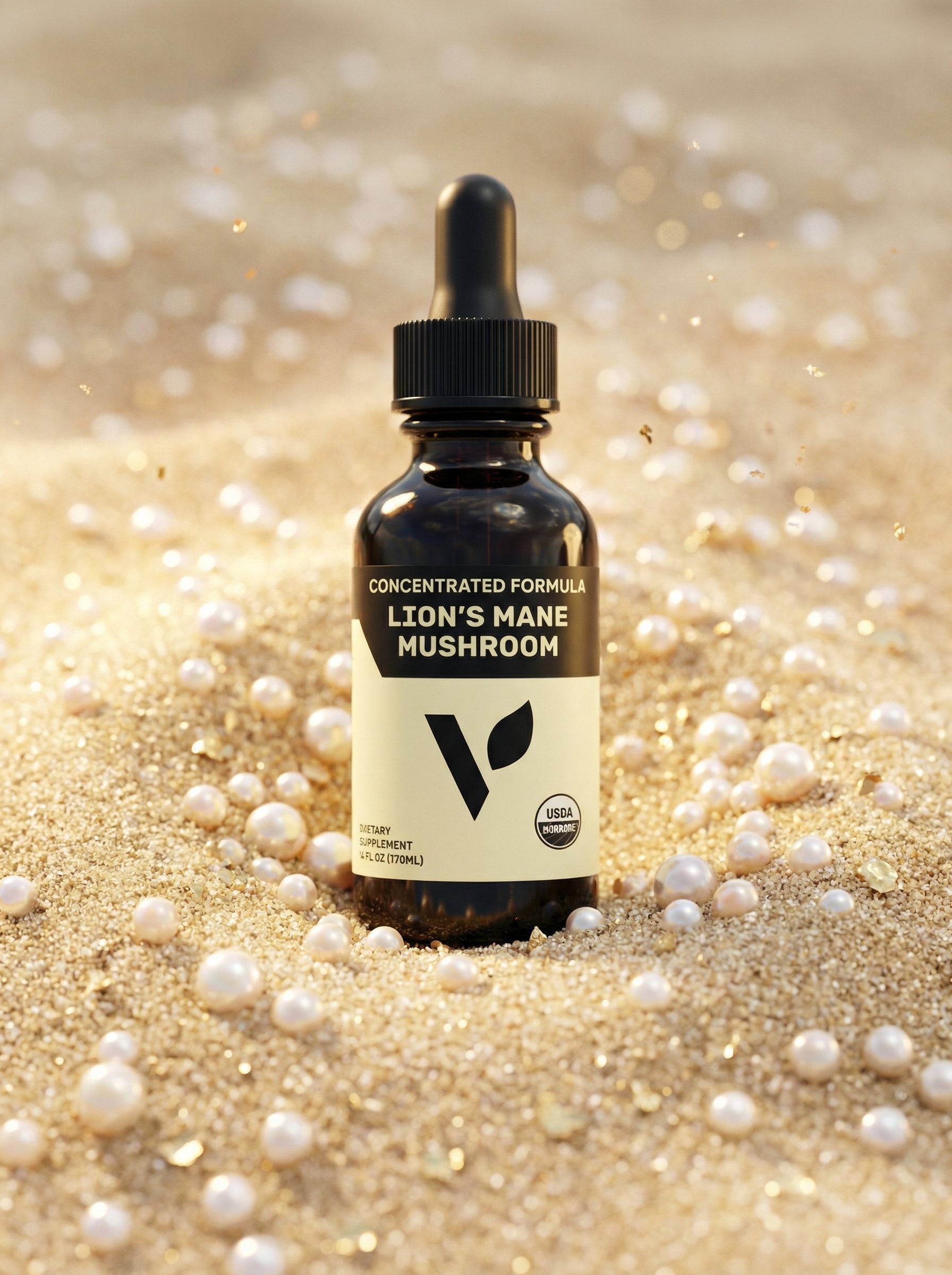 Organic Lion's Mane Mushroom, 2oz