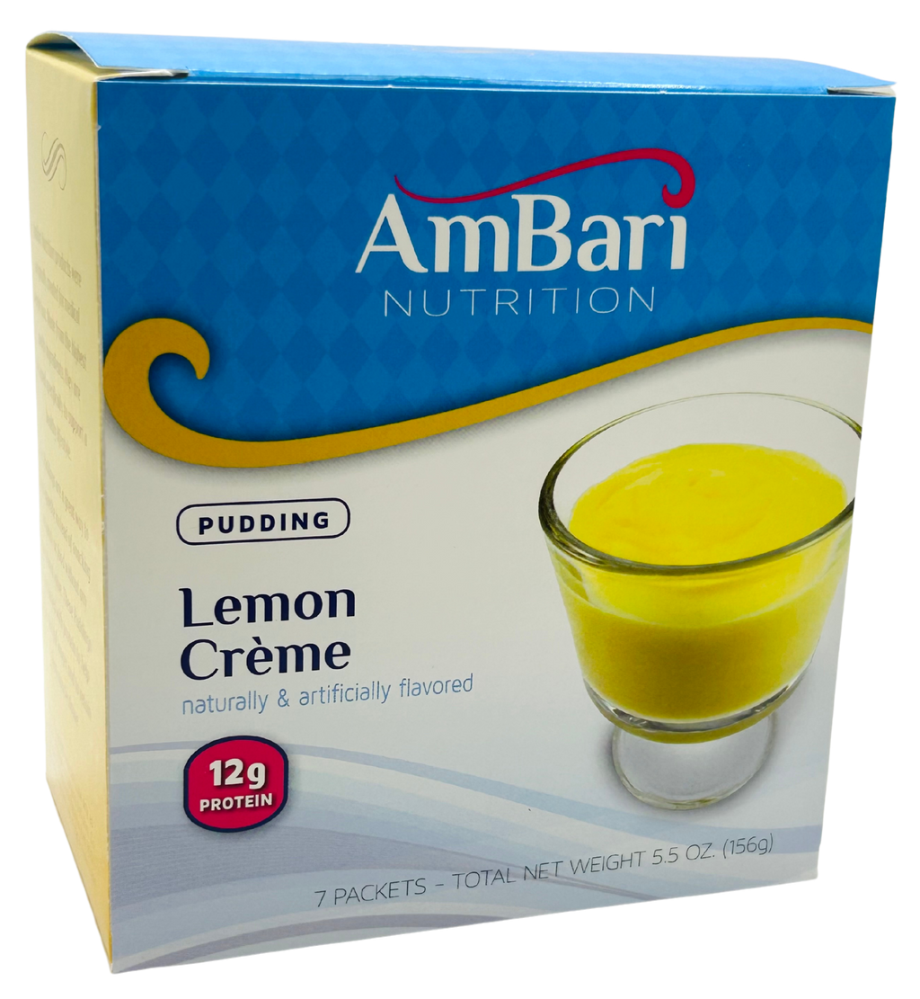 Lemon Creme Pudding