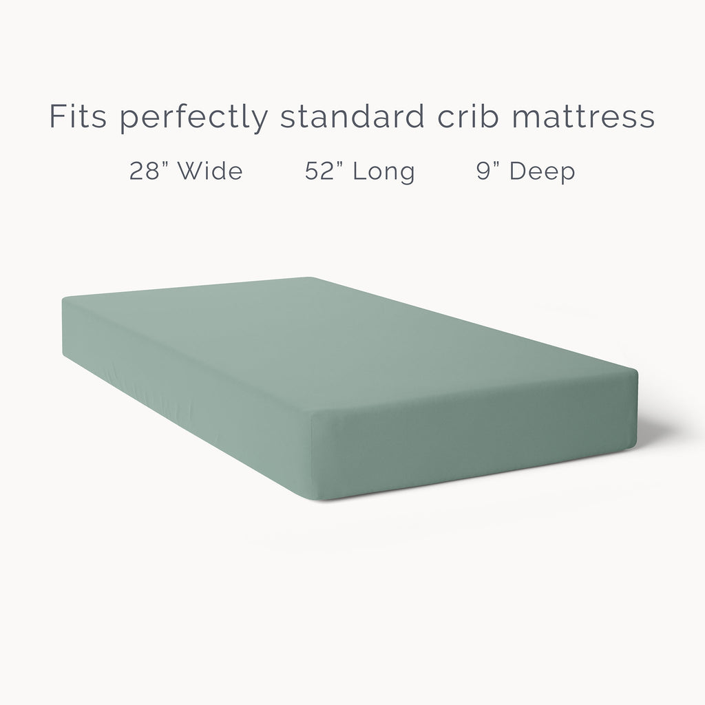 Organic Cotton Fitted Crib Sheet