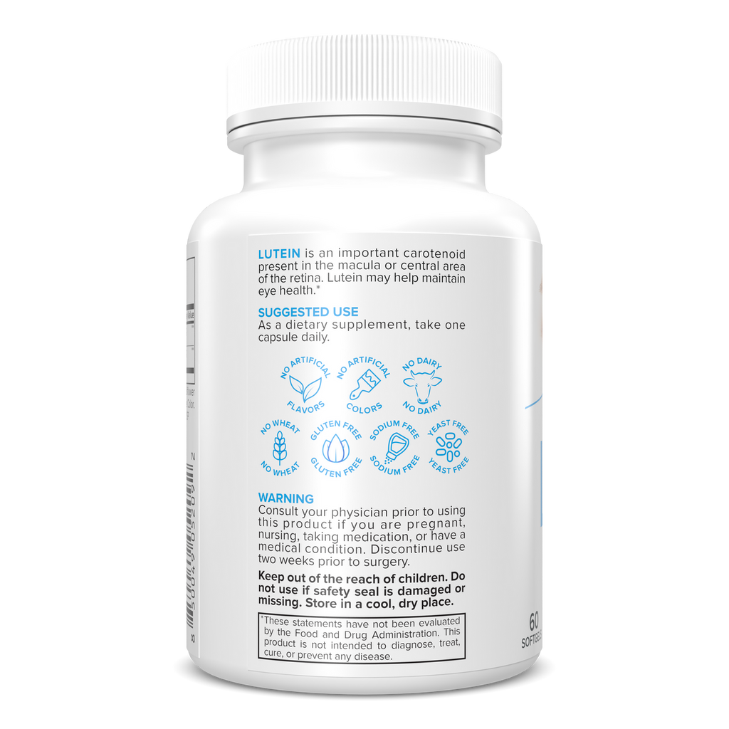 Portions Master Lutein Eye Health Support (60 Count)