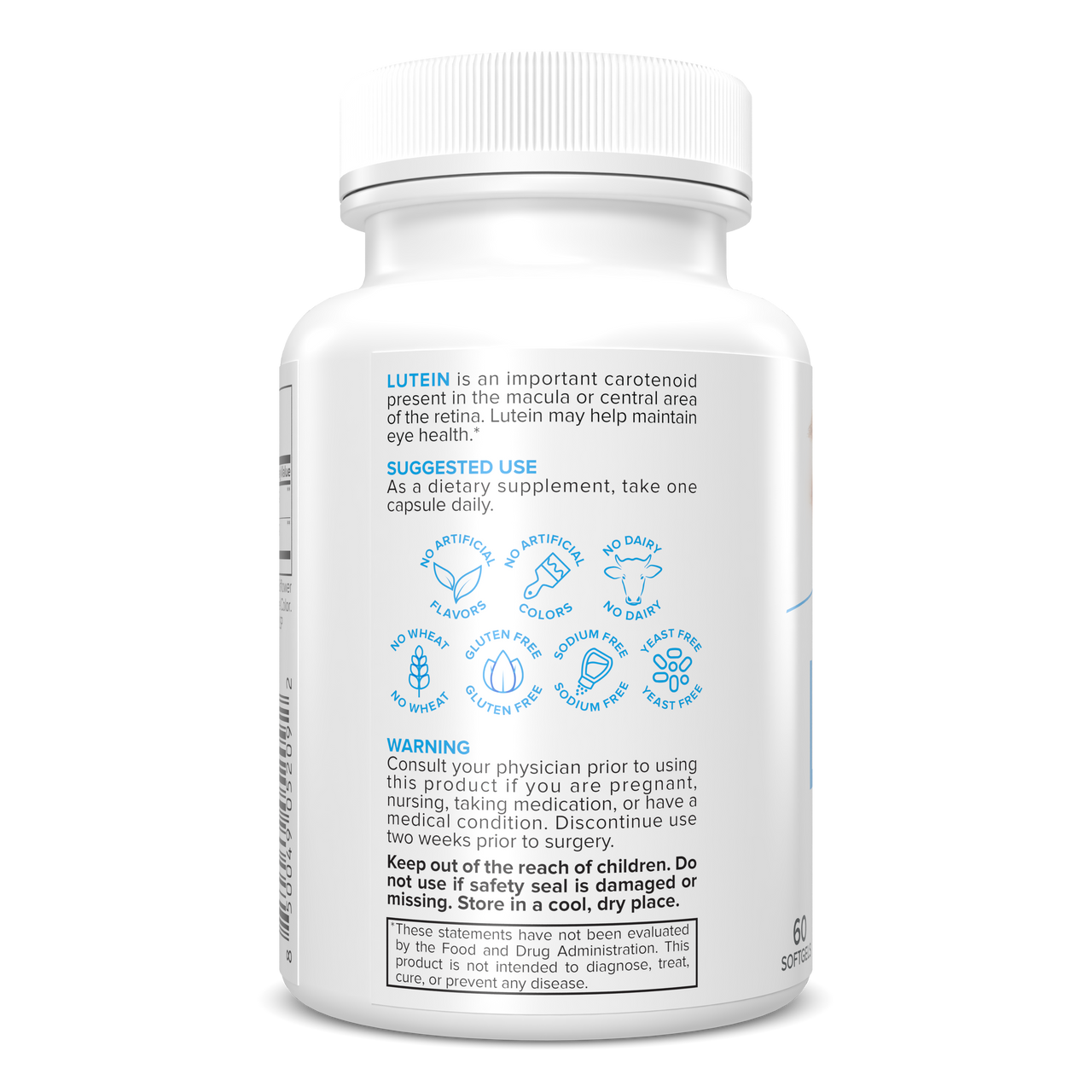 Portions Master Lutein Eye Health Support (60 Count)
