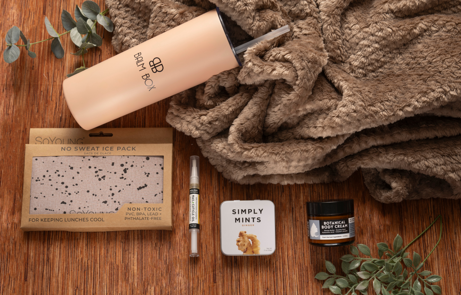 Men’s Chemo Care Package with thoughtful cancer treatment comfort gifts, wellness essentials, supportive self-care products, tumbler with straw, soothing bath and body items, and uplifting care package gifts for men from Tree of Life Grocers