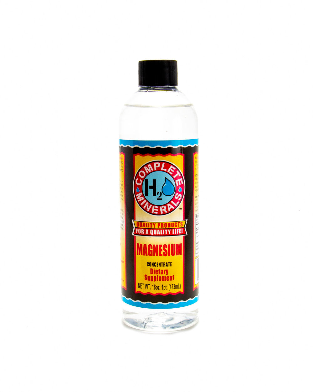 Bottle of Complete Minerals Magnesium supplement on a white background