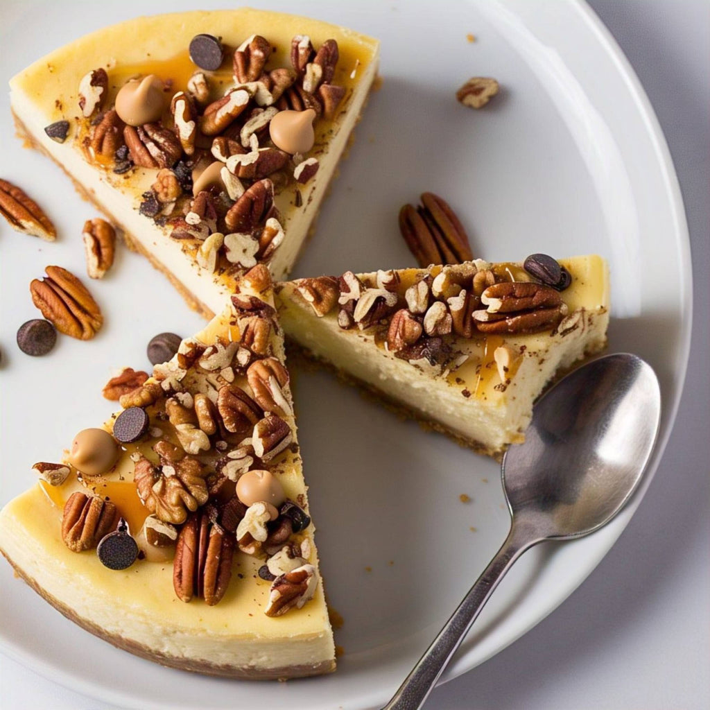 Andy Anand Sugar-Free Turtle Cheesecake near me 9" | Diabetic-Friendly, Creamy & Delicious with Real California Cream Cheese | Handmade & Natural Ingredients
