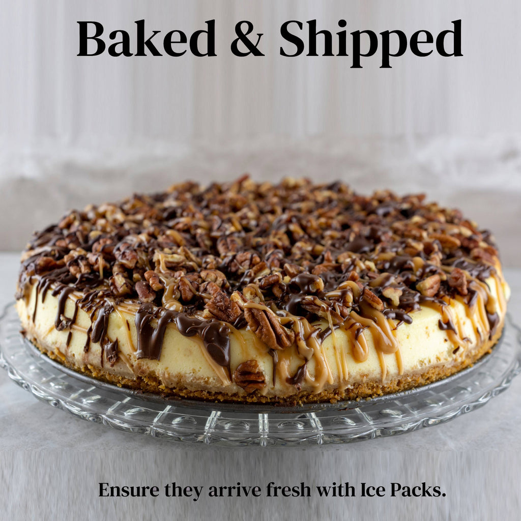 Andy Anand Sugar-Free Turtle Cheesecake near me 9" | Diabetic-Friendly, Creamy & Delicious with Real California Cream Cheese | Handmade & Natural Ingredients