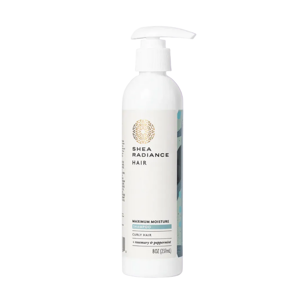 Maximum Moisture Shampoo for Dry, Curly & Natural Hair with Rosemary & Peppermint