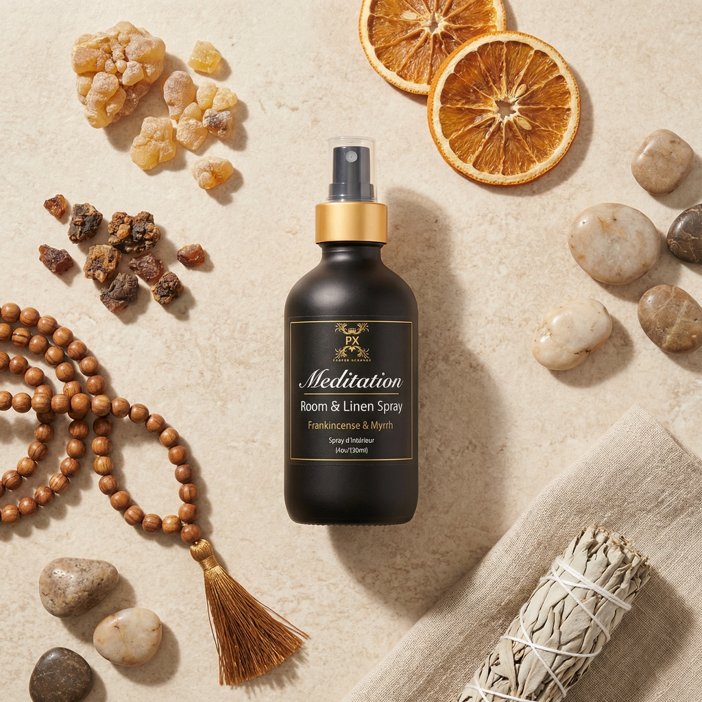 Meditation Room, Linen, & Body Spray
