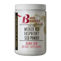 Container of Berry Beautiful Meeker Red Raspberry Seed Powder on a white background. NET WT. 1 LB (454g) 