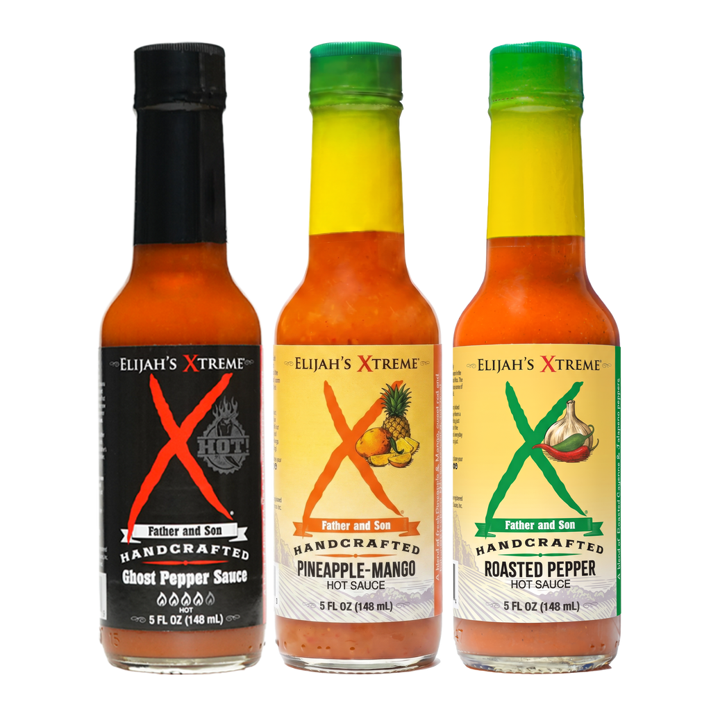 Mild & Hot Trio Hot Sauce Set