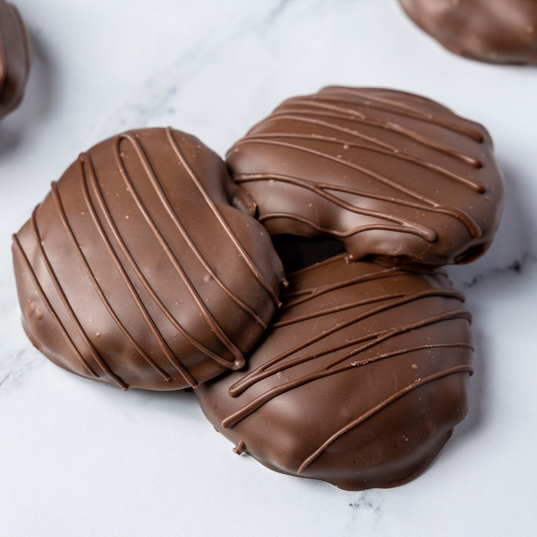 Caramel Stuffed Chocolate Pretzel Twist