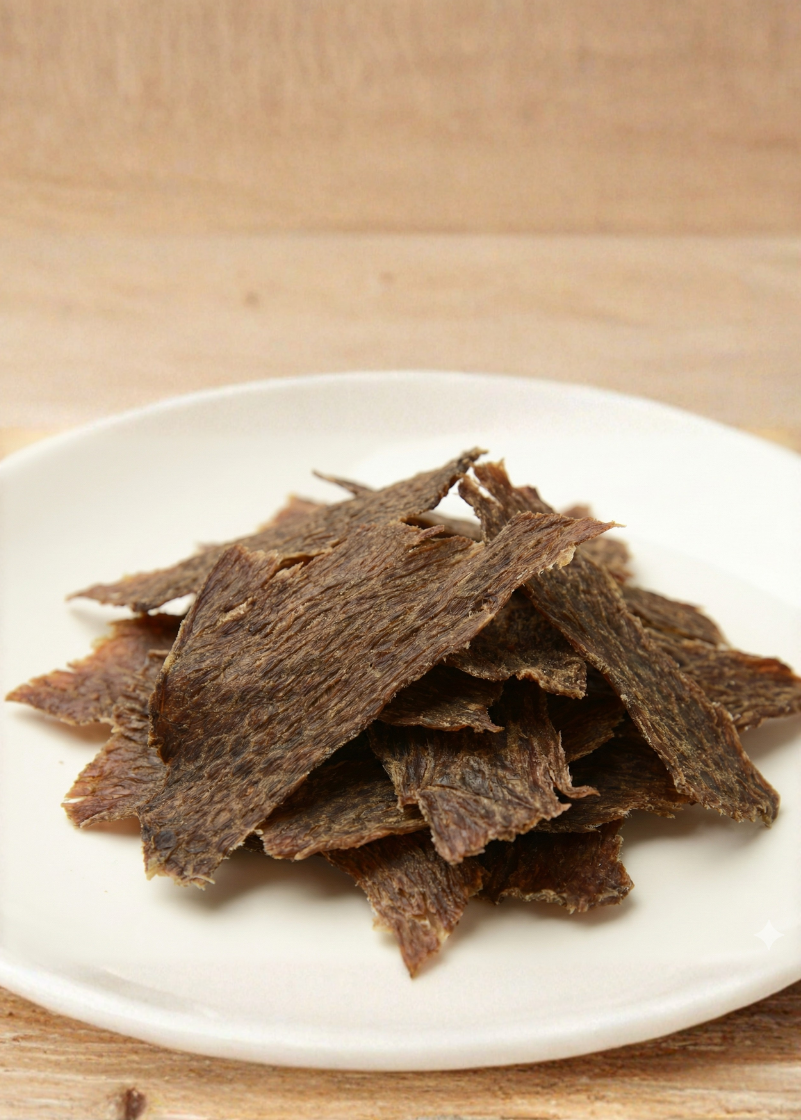 GrazeOn Natural Beef Jerky Crisps- High Protein, No Sugar, Crunchy Air-Dried Meat Snack, All-Natural - 2.0 oz