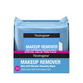Neutrogena makeup remover wipes packaging on a white background