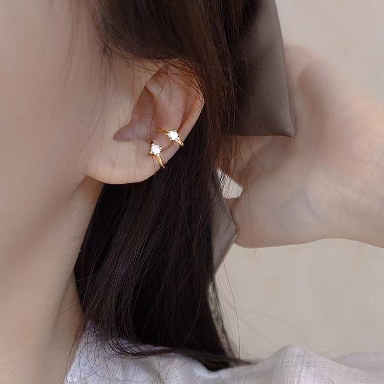 Simple Light Luxury Cold Female Style Unique Niche High Ear Clip