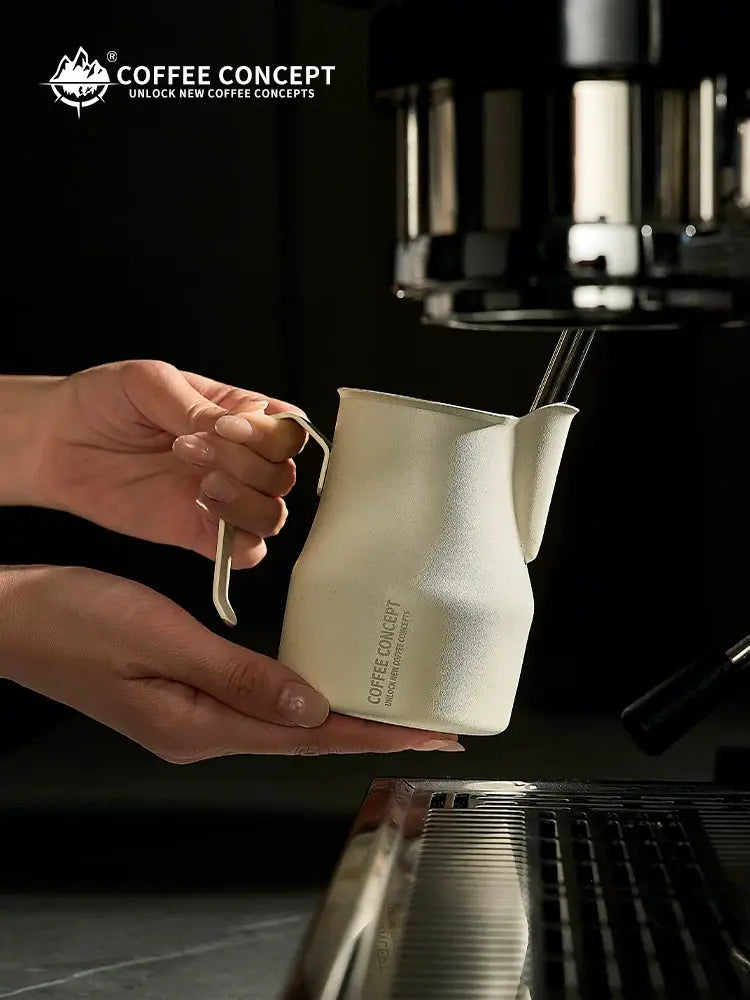 Best Milk Pitcher for Latte Art Beginners - Bell Shape 350ml/500ml Frothing Jug Under $15