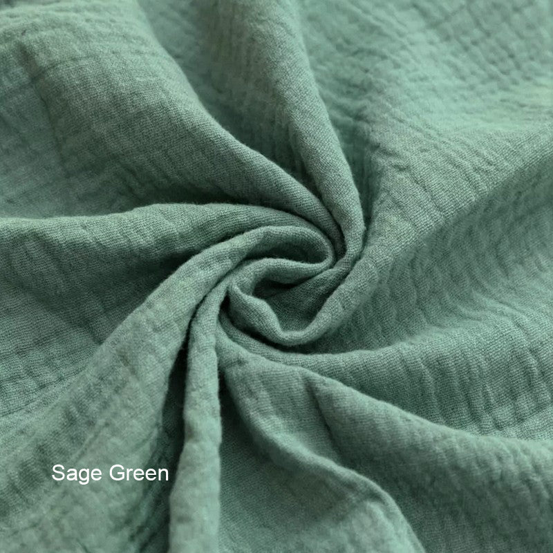 Nestig Mini Crib Custom Made Fitted Sheet - Organic Cotton Double Gauze