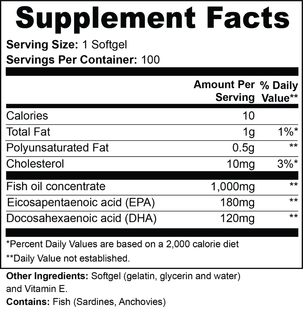 Omega-3 Fish Oil