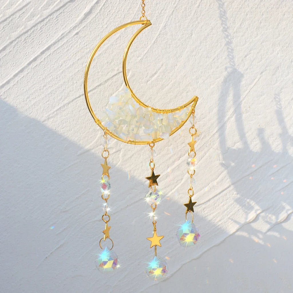 Crystal Moon Suncatchers