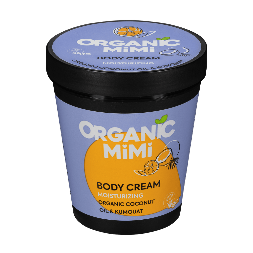Organic Mimi, Body Cream Moisturizing Coconut & Kumquat, 200 ml