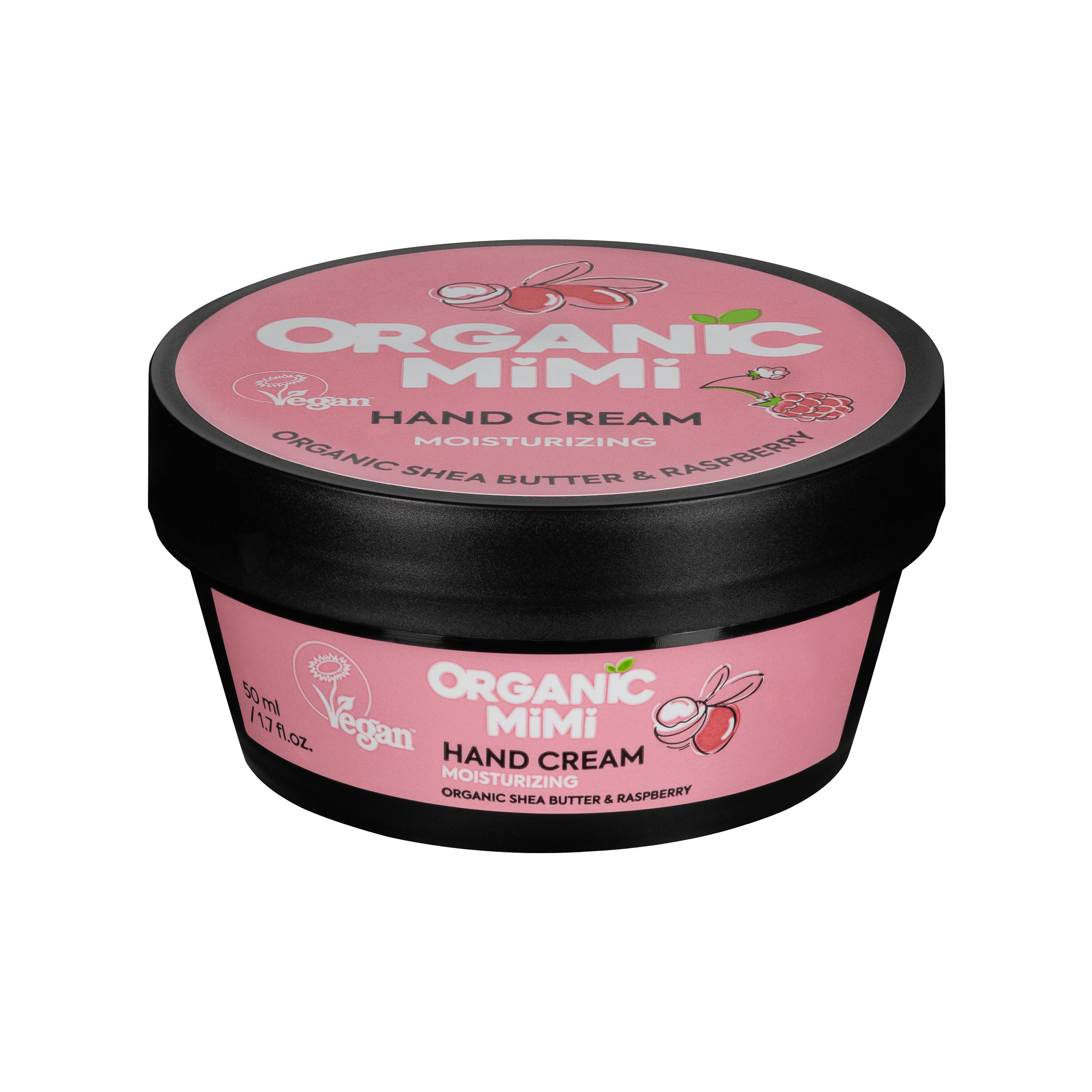 Organic Mimi, Hand Cream Moisturizing Shea & Raspberry, 50 ml