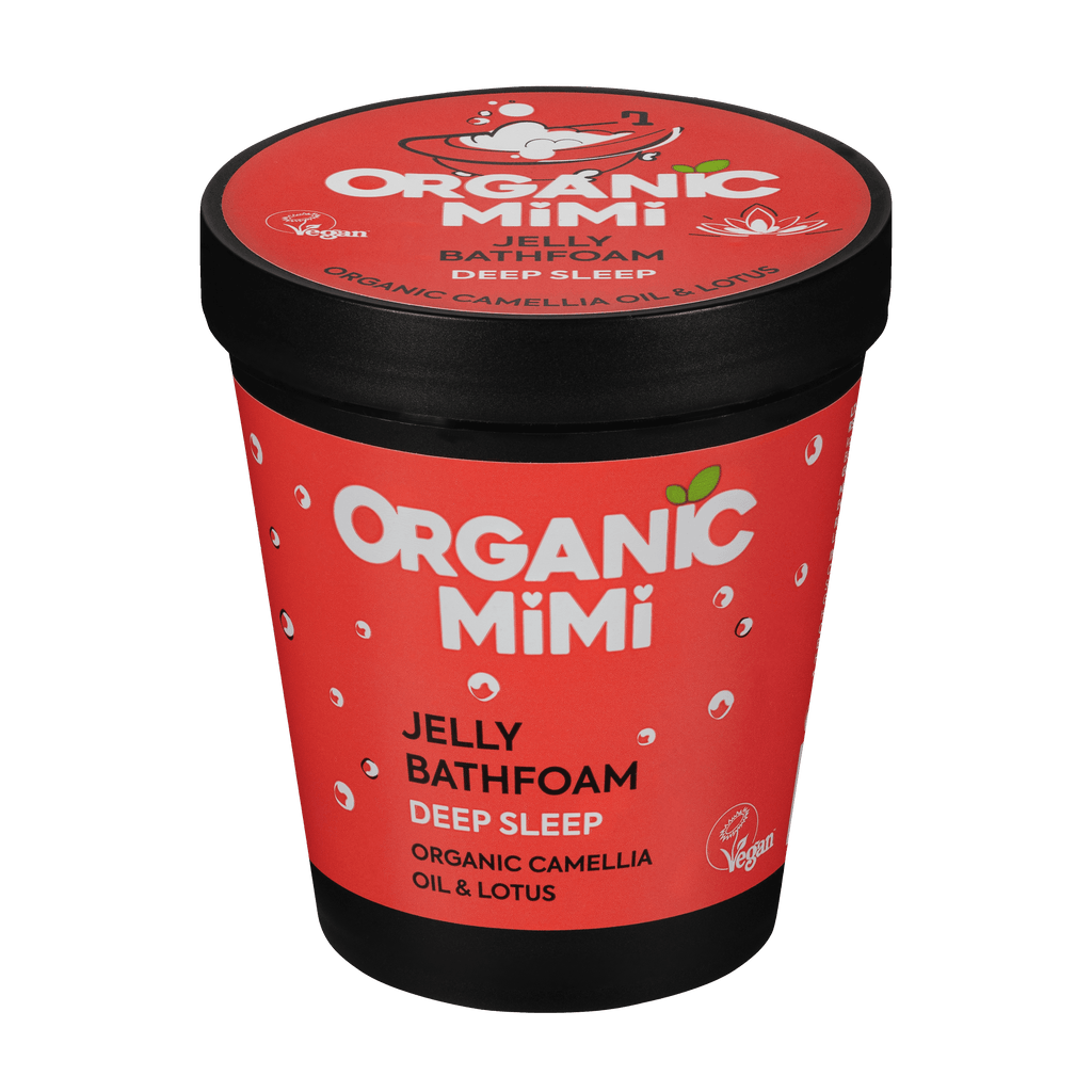 Organic Mimi, Jelly Bathfoam Deep Sleep Camellia & Lotus, 200 ml
