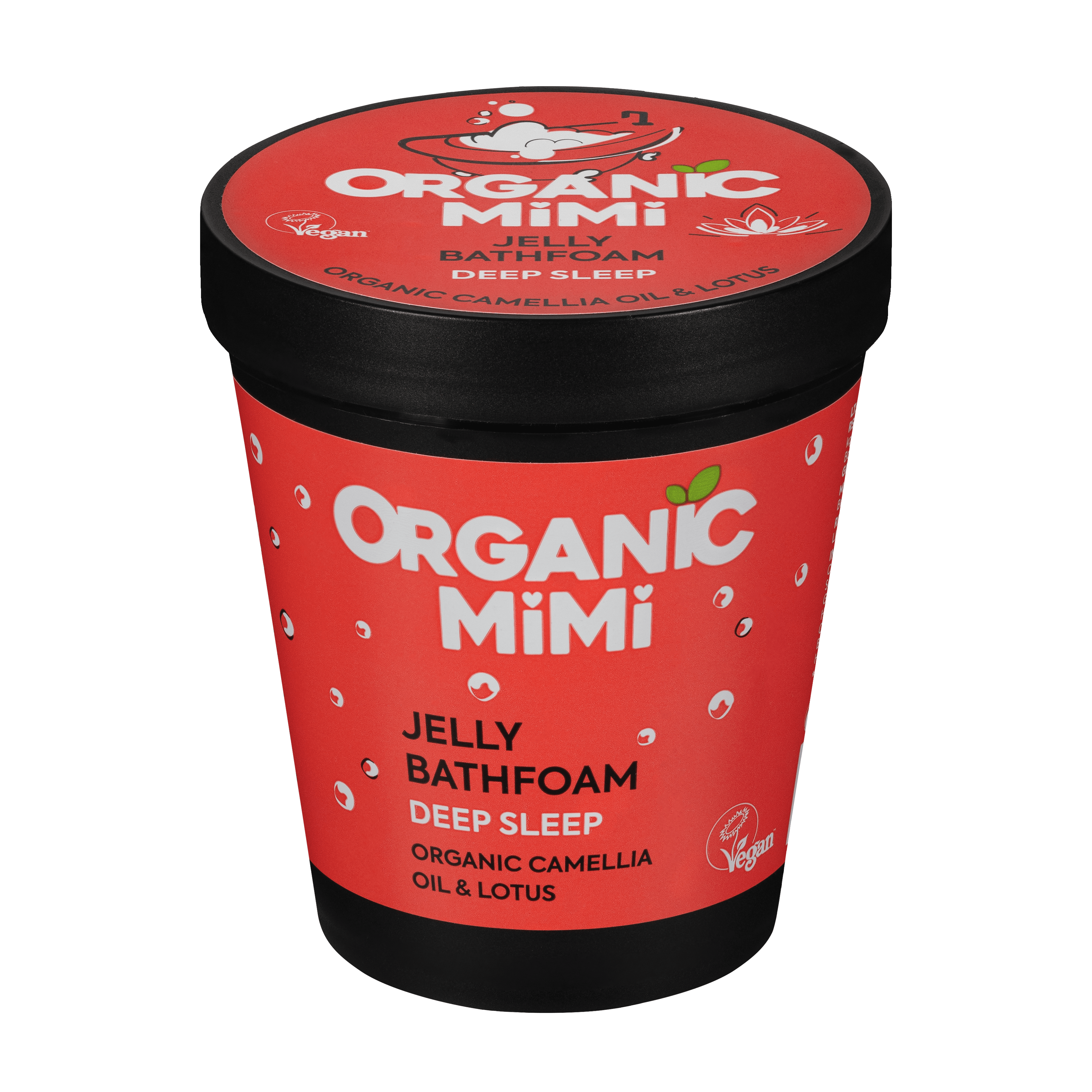 Organic Mimi, Jelly Bathfoam Deep Sleep Camellia & Lotus, 200 ml