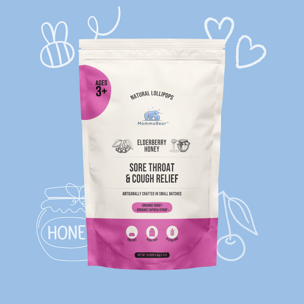 Organic Sore Throat & Cough Relief Lollipops (Bundle)